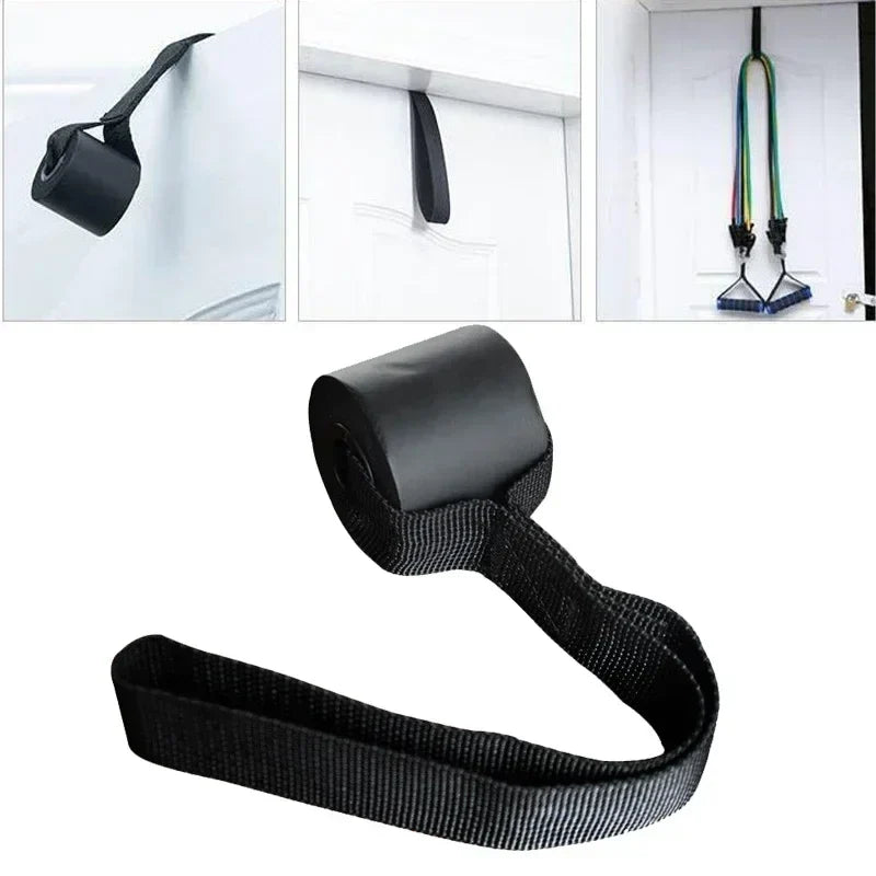 Resistance Band Door Anchor – Heavy-Duty Nylon with Foam Stopper