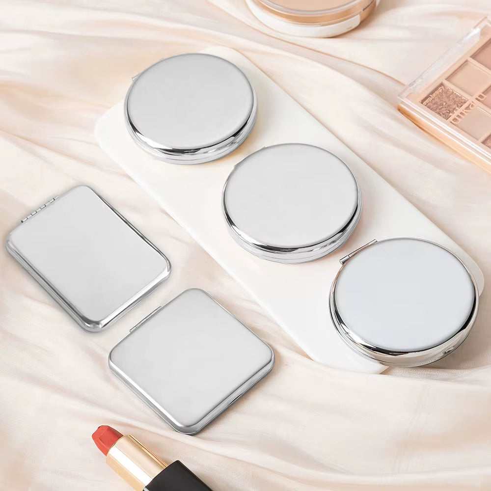 Compact Pocket Makeup Mirror - Elegant Gift for Bridesmaids – image 4