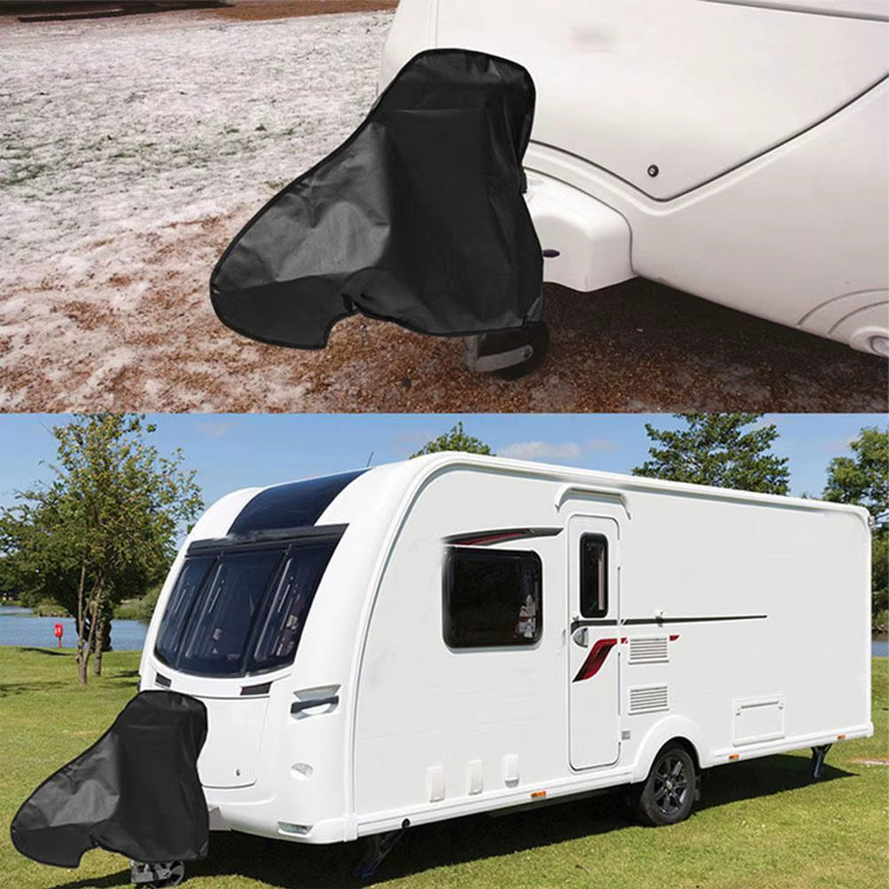 Trailer Tongue Cover, Waterproof PVC Hitch and Jack Cover – image 3