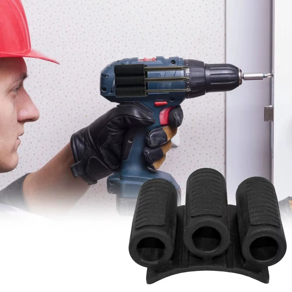Drill Bit Holder Attachment - Side Mount Quick Change Bit Holder for Power Drills