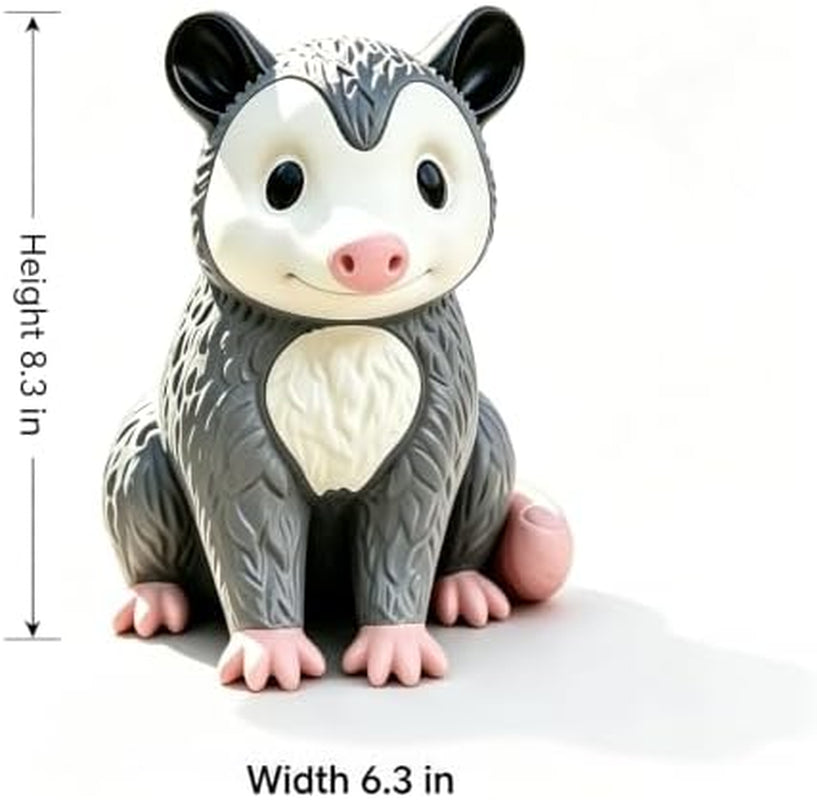 Opossum Porch Statue, Cute 3D Printed Possum Figurine – image 3