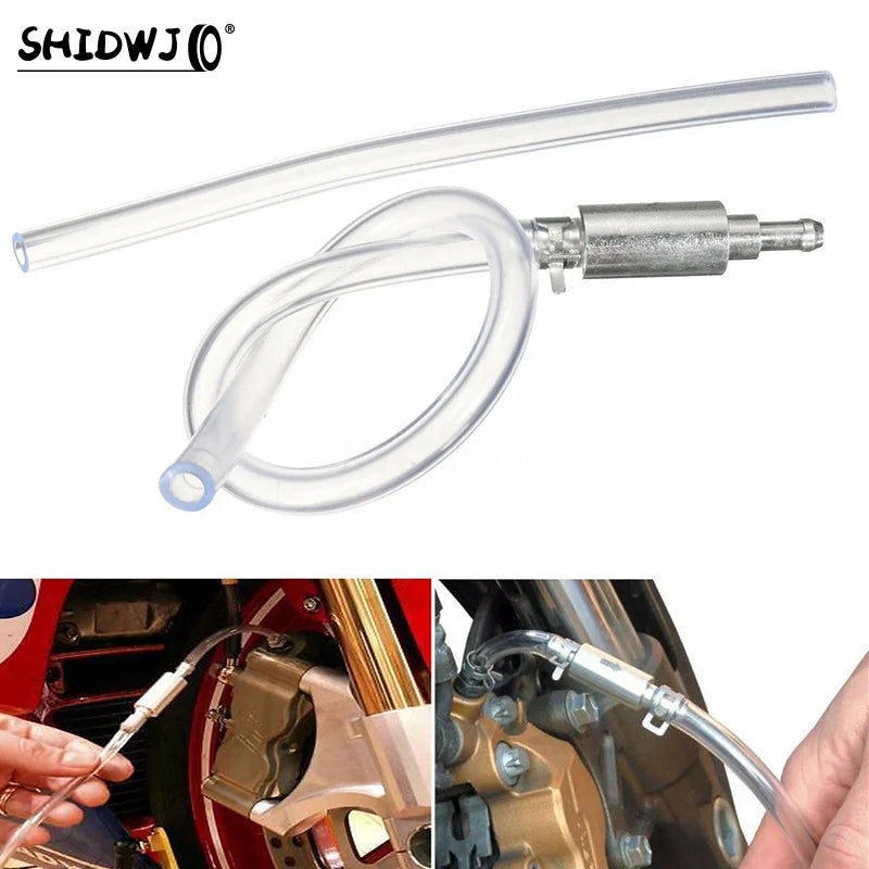 Brake Bleeder Hose with One-Way Check Valve One-Person Bleed Kit – image 3