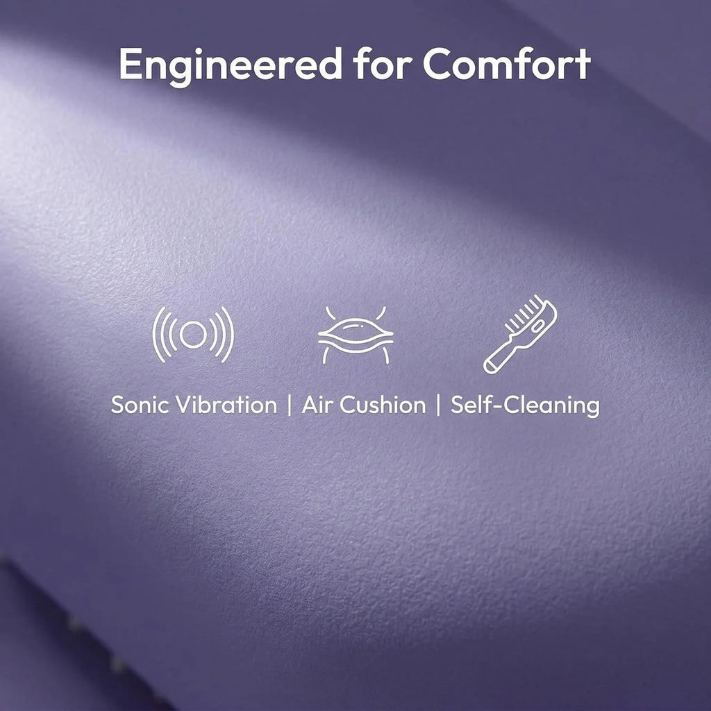 Mist Detangling Brush, Rechargeable Vibrating Air Cushion Comb – image 5