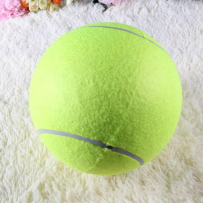 Giant Dog Tennis Ball, Extra Large Inflatable Fetch and Chew Toy – image 7