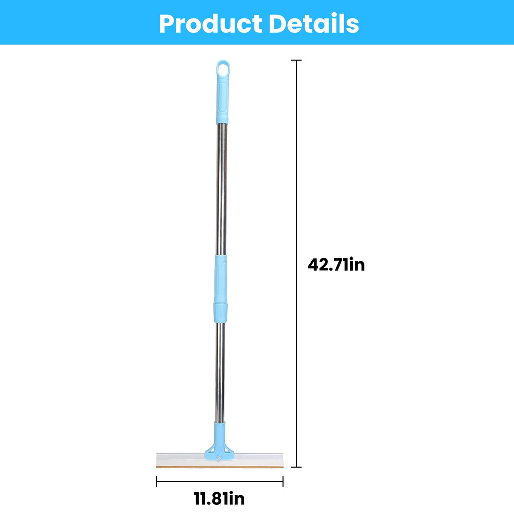 Pet Hair Removal Carpet Rake with Telescopic Handle, 43-54 in – image 3