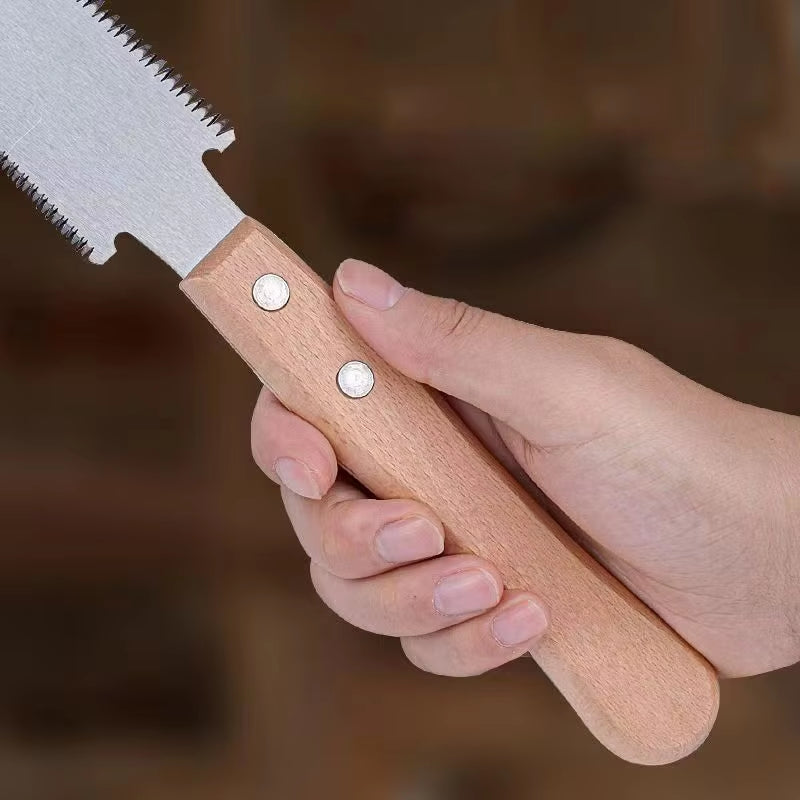 Japanese Style Pull Saw - Fine Tooth Flush Cut Woodworking Hand Saw – image 5