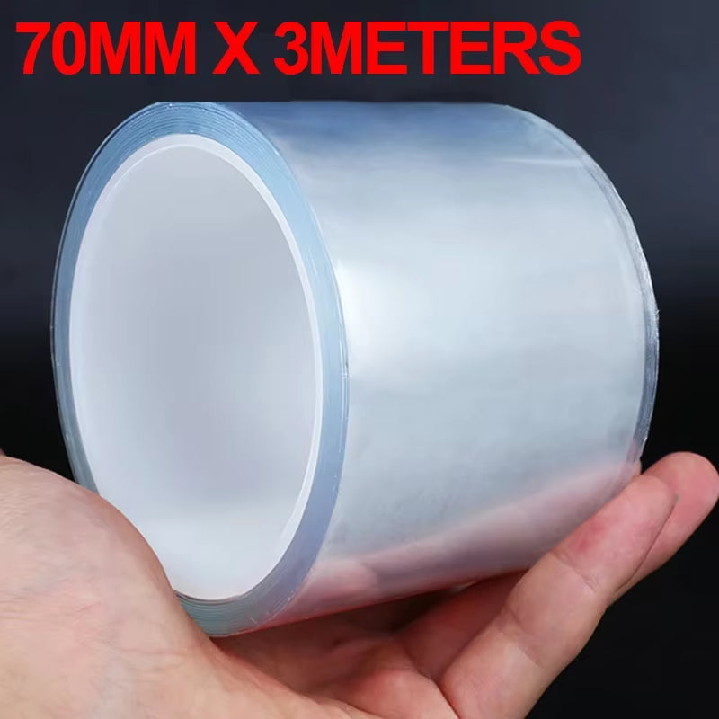 Door Sill Protector Film – Clear Anti-Scratch Edge Tape – image 10