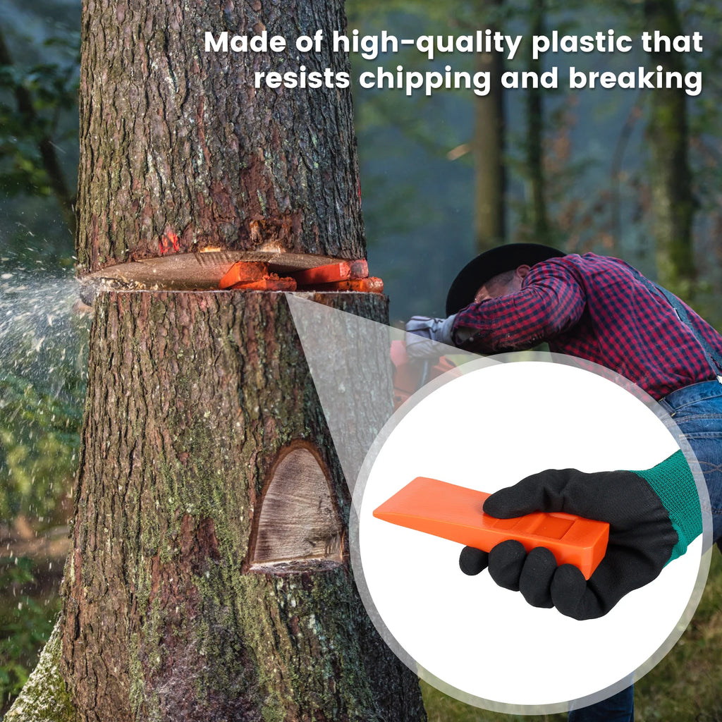 Felling Wedges 3-Pack for Chainsaw Tree Cutting, Landscaping & Logging – image 3