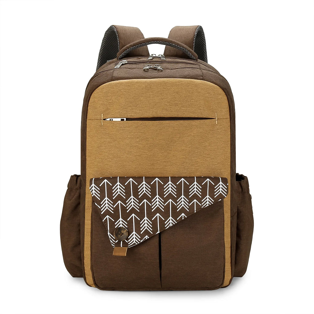 Large Water-Repellent Diaper Bag Backpack with Padded Straps – image 1