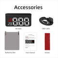 OBD2 Head up Display - Car HUD Speedometer with Temp & Voltage Alarm