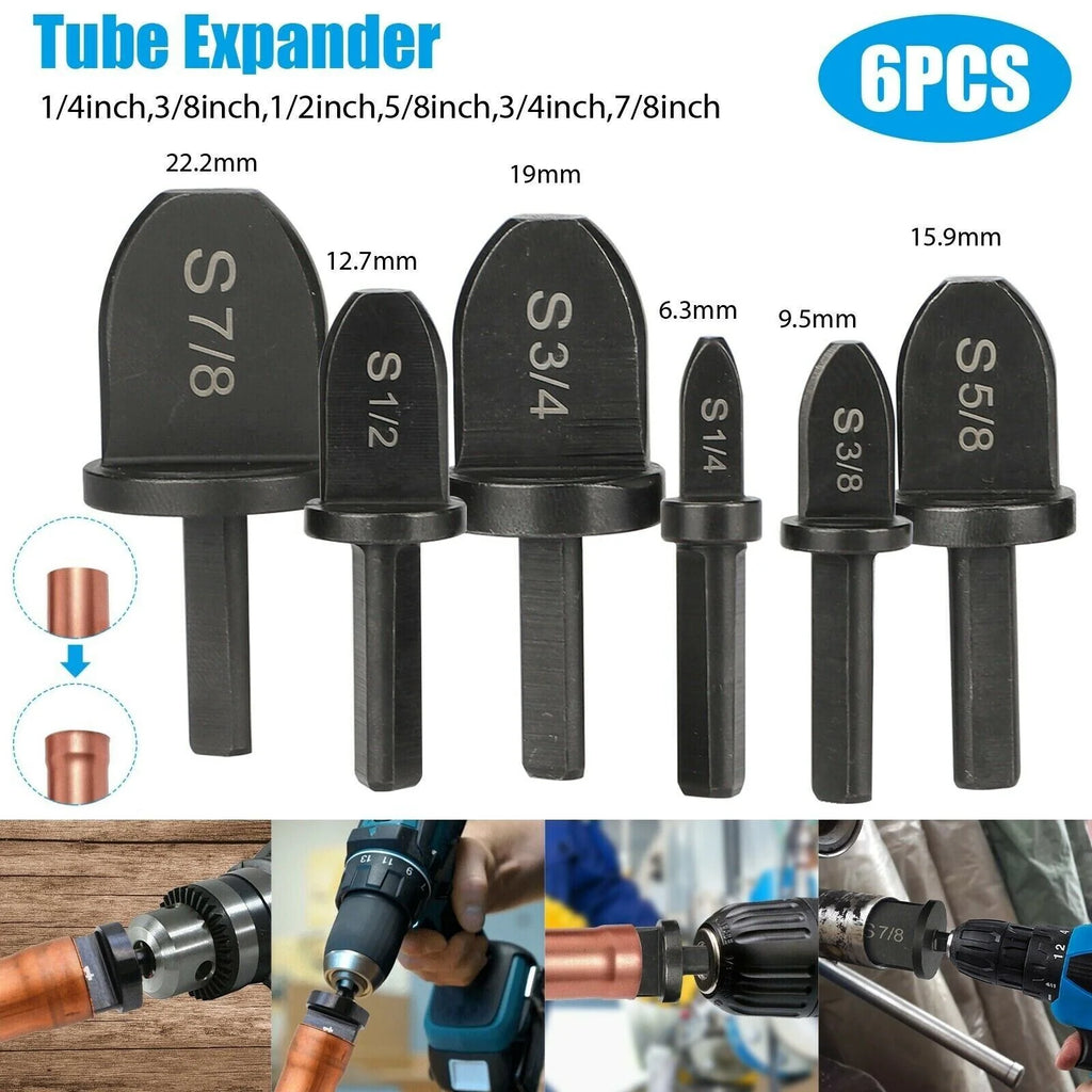 Swaging Tool Drill Bit Set – Copper Tube Expander – image 10