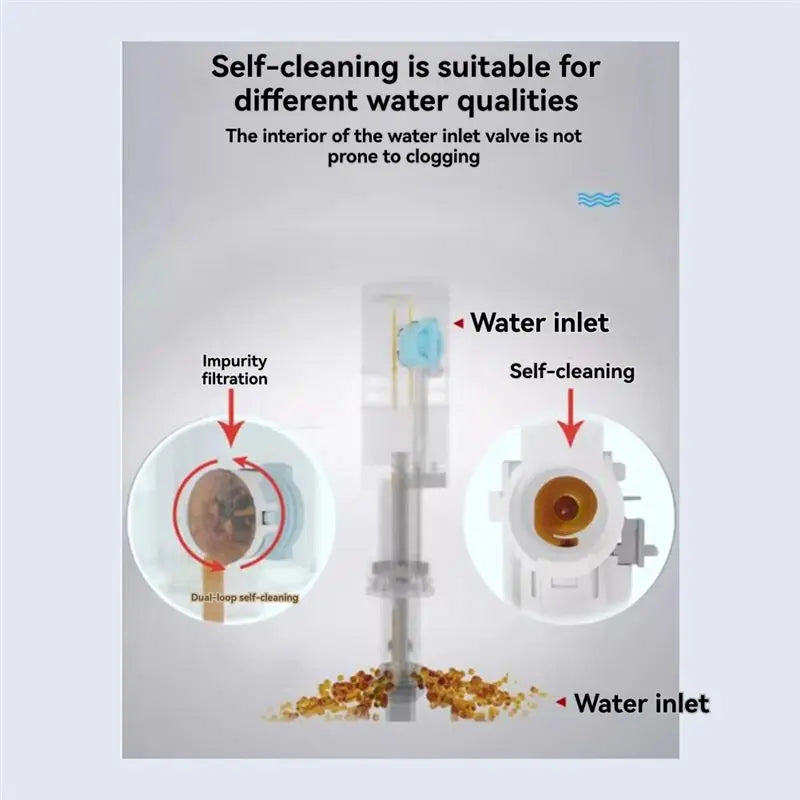 Universal Toilet Fill Valve Replacement Kit, Adjustable Height – image 2
