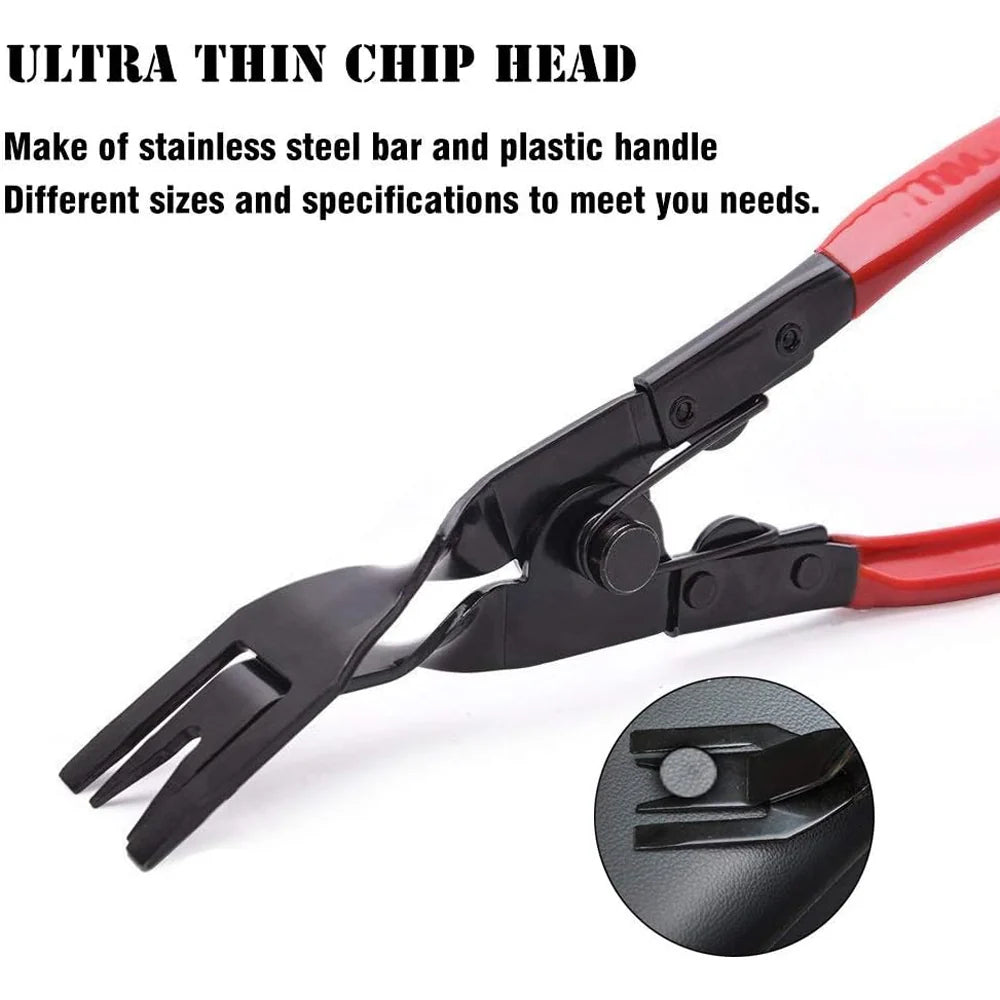 Trim Removal Tool Kit, 19-Piece Auto Panel, Clip and Stereo Tools – image 8