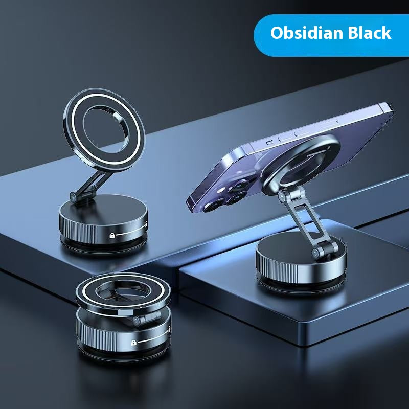 Magnetic Car Phone Holder with Folding Ring Bracket – image 7