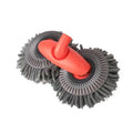 Telescopic Car Wash Mop – Chenille Double Brush Head