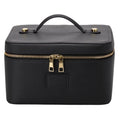 Makeup Organizer Bag, PU Leather Travel Case with Dividers