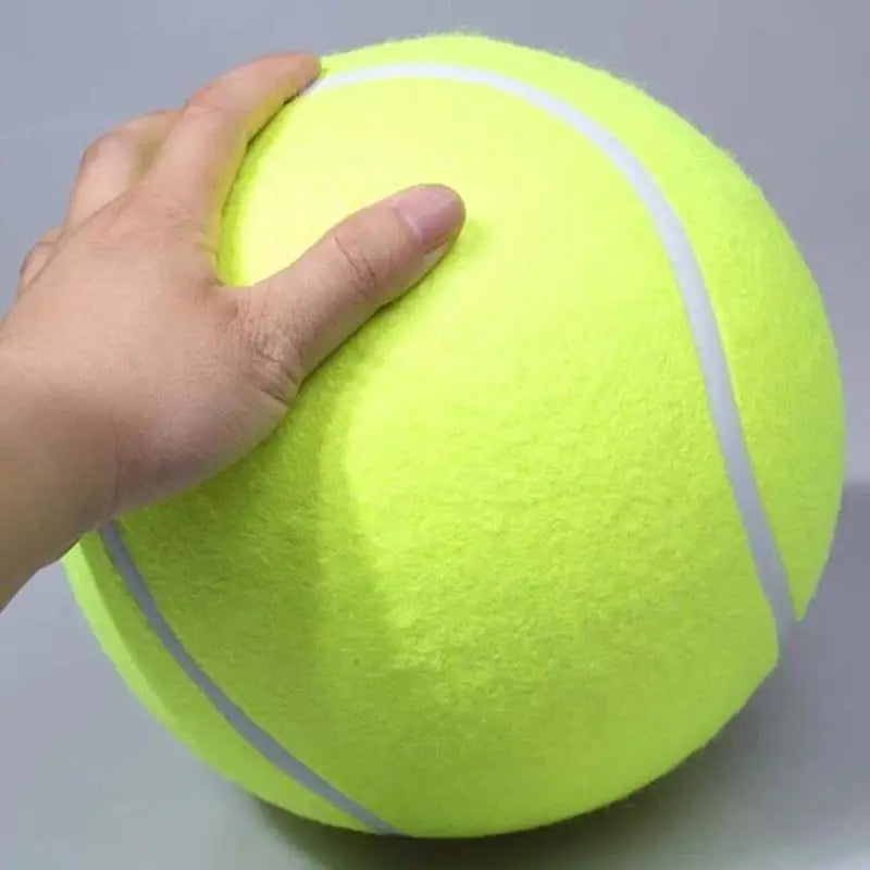 Giant Dog Tennis Ball, Extra Large Inflatable Fetch and Chew Toy – image 5