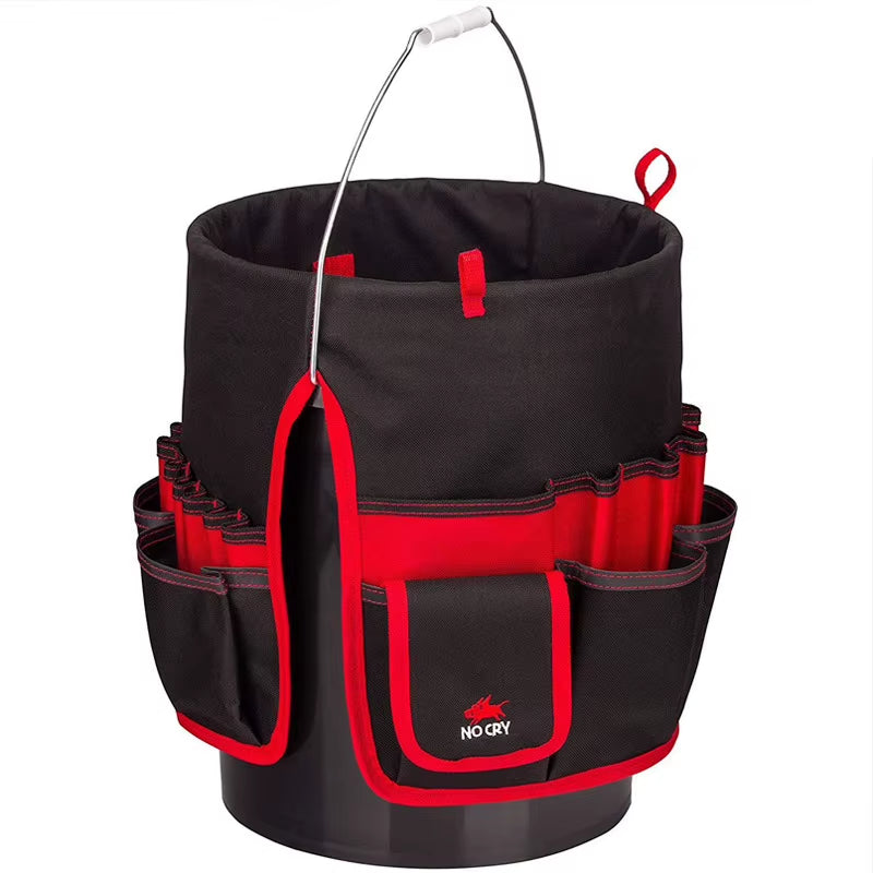 Construction Bucket Tool Organizer 42 Pocket for 5 Gallon Bucket