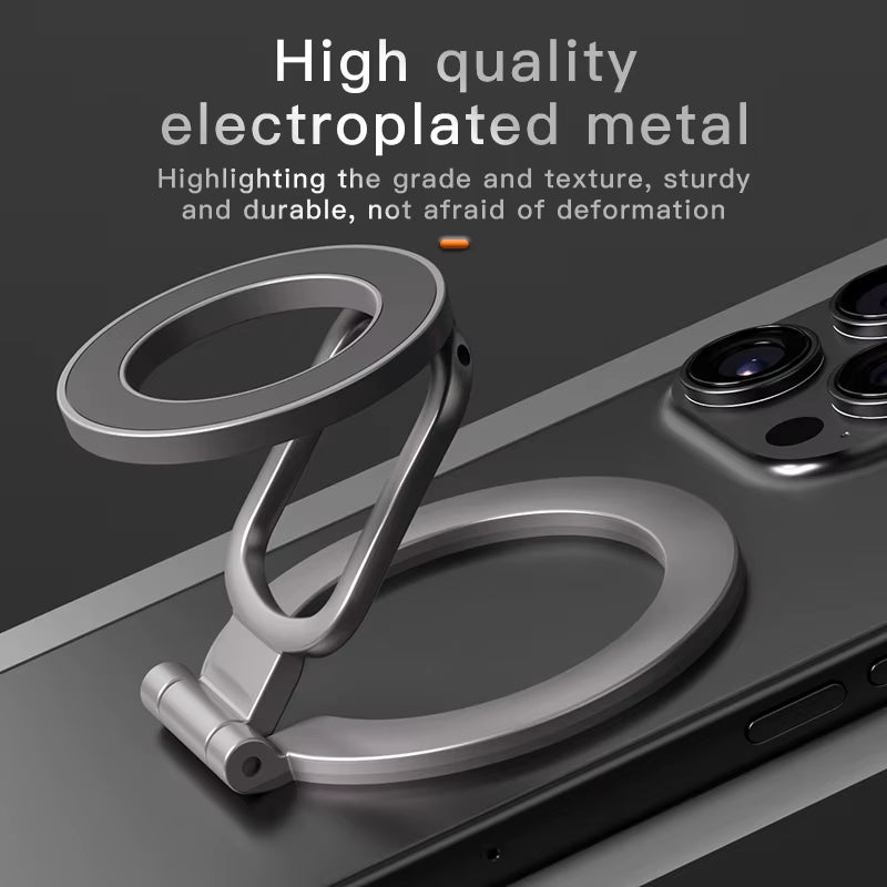 Magnetic Phone Ring Holder - Double-Sided Grip and Kickstand – image 4
