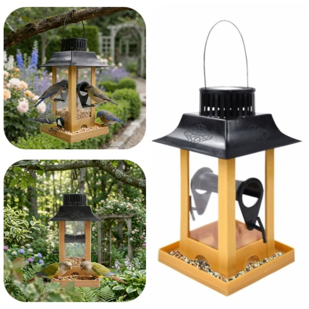 Hanging Bird Feeder, Rain-Resistant Large Capacity Station – image 6