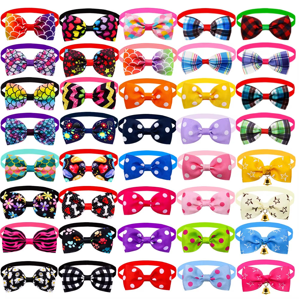 20-Piece Dog Bow Tie Collar Accessories – image 6