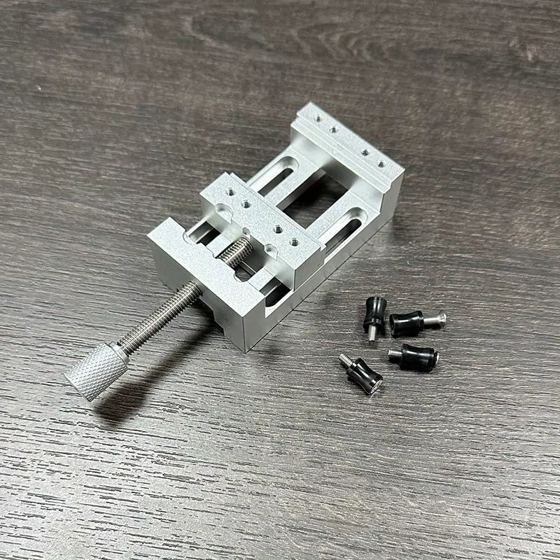 Mini Drill Press Vise with Soft Rubber Jaws, 0-47mm Clamping Range – image 5