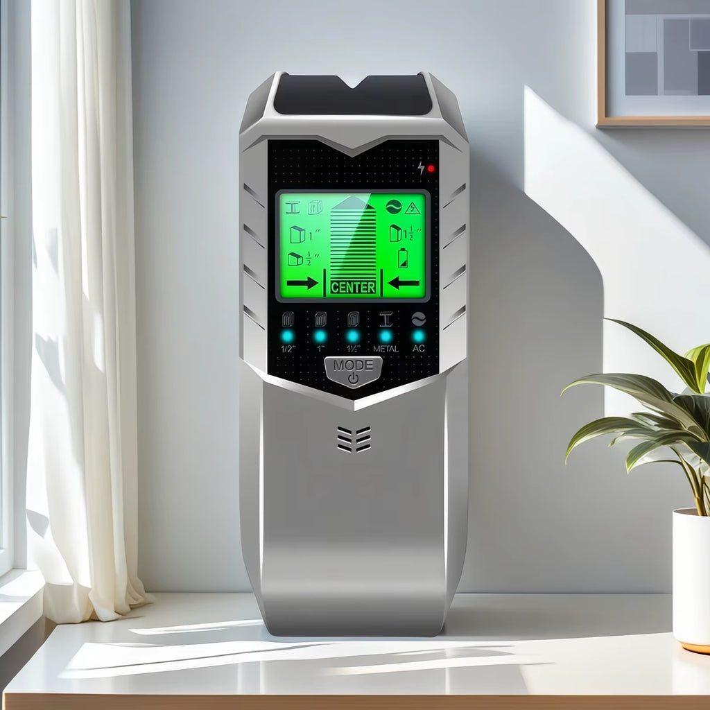 5-in-1 Wall Scanner Stud Finder with LCD, Metal & AC Wire Detection – image 2