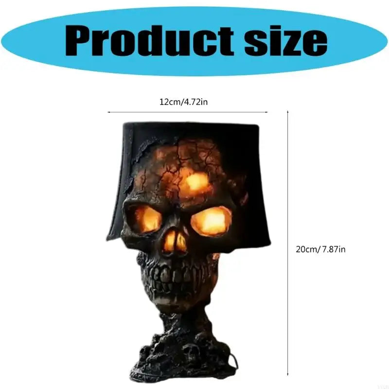 Halloween Skull Lamp - Weather Resistant LED Outdoor Garden Decoration
