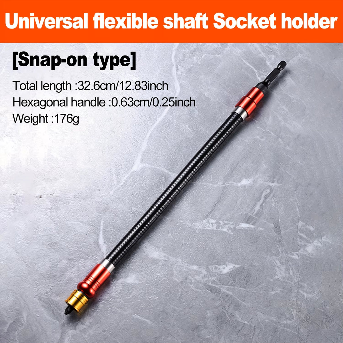 Flexible Drill Bit Extension Shaft 1/4in Hex for Tight Spaces – image 8