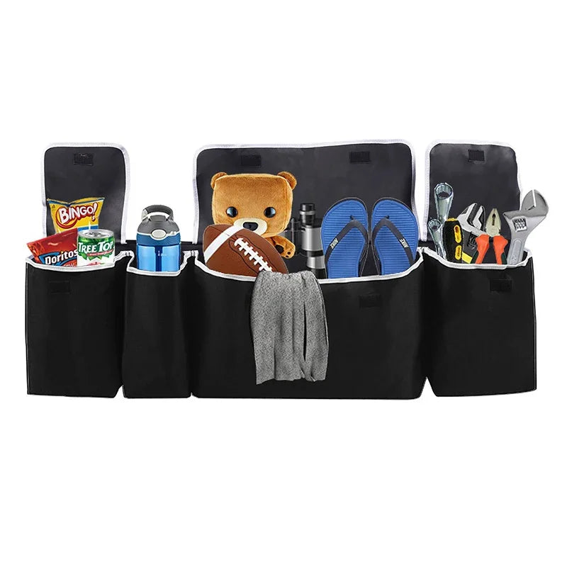 Car Backseat & Trunk Organizer - 4-Pocket Hanging Storage Bag – image 6