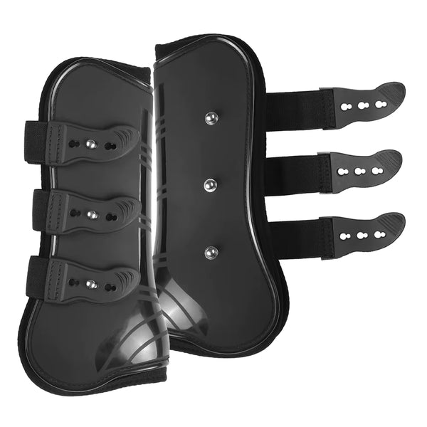 Horse Leg Boots Set of 4, Front and Hind Tendon and Fetlock Guards