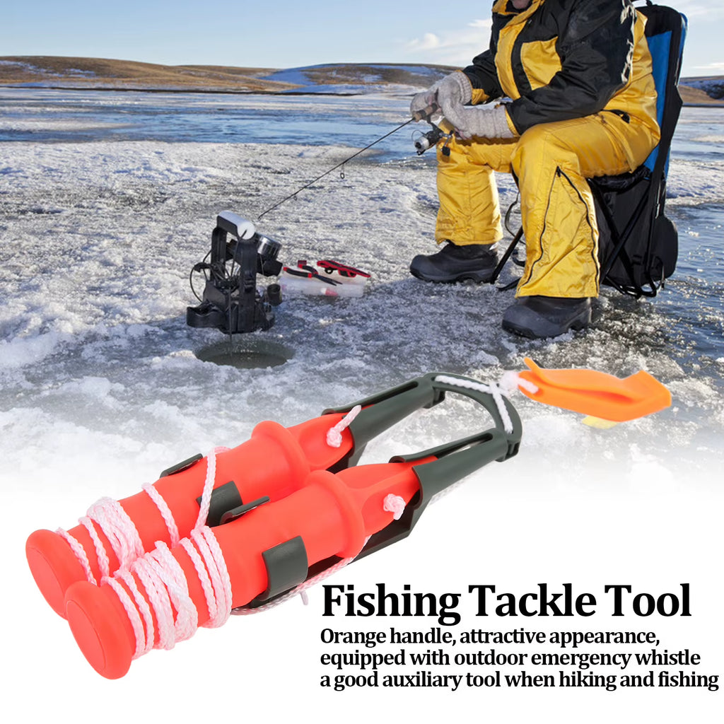Ice Fishing Picks with Whistle - Ice Safety Picks with Cord, 1 Pair – image 3