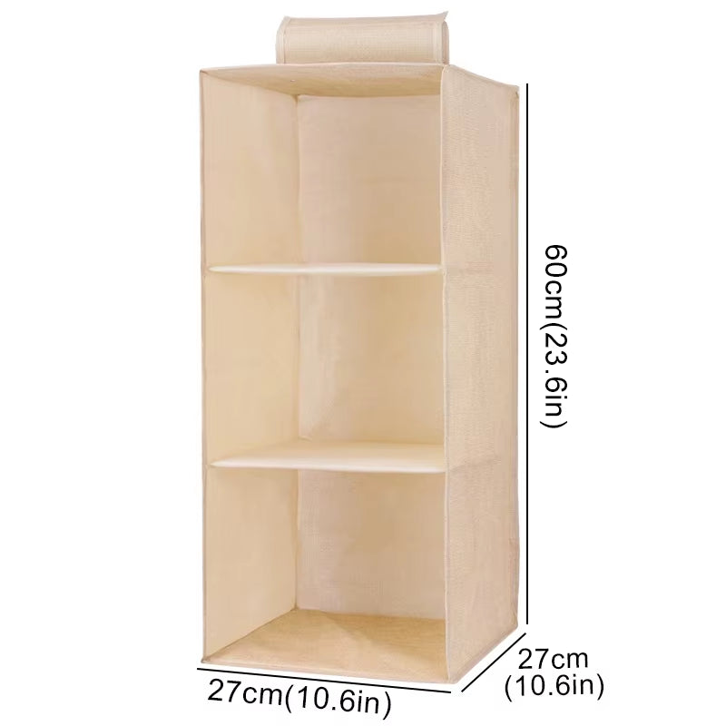 Hanging Wardrobe Organizer with Drawer Storage – image 9