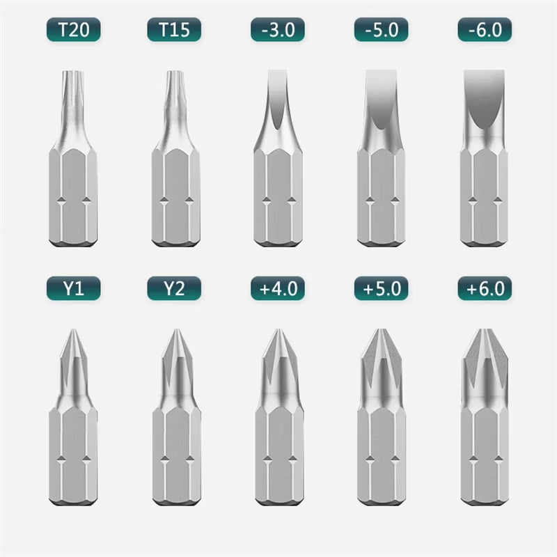 11-in-1 Magnetic Screwdriver Set - Torx, Hex & Y-Type Repair Kit – image 6
