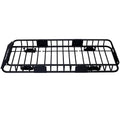 Rooftop Cargo Carrier Basket 64 Inch Steel Roof Rack with Straps – image 1