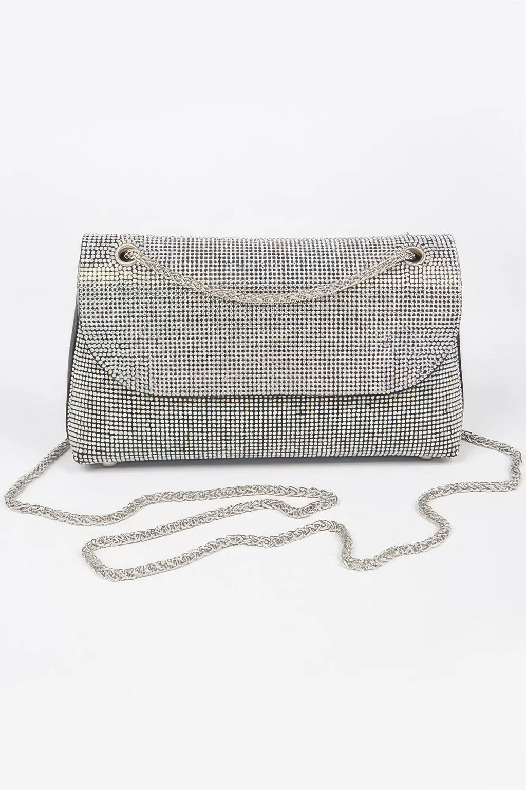 Rhinestone Evening Shoulder Bag, Sparkly Party Purse