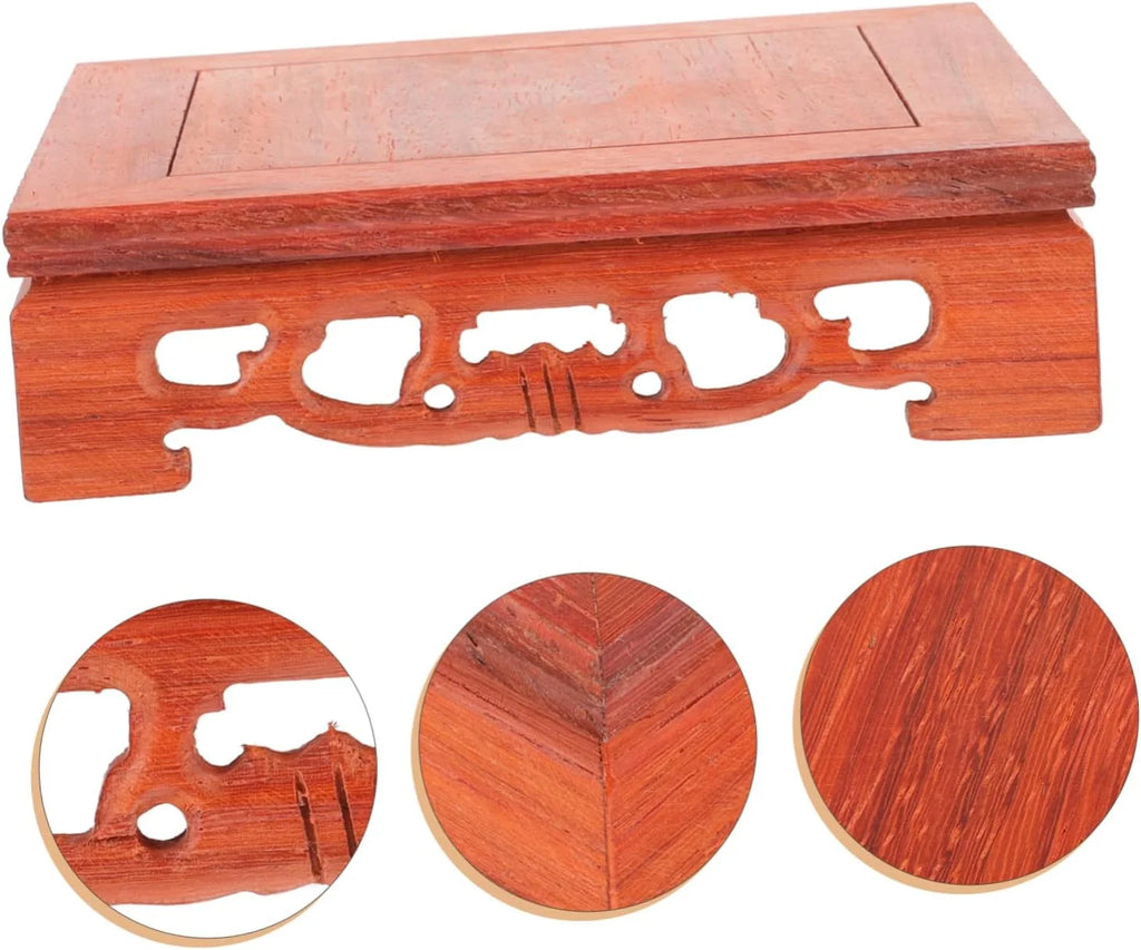 Wooden Display Stand - Round Riser Base for Vases and Decor – image 4