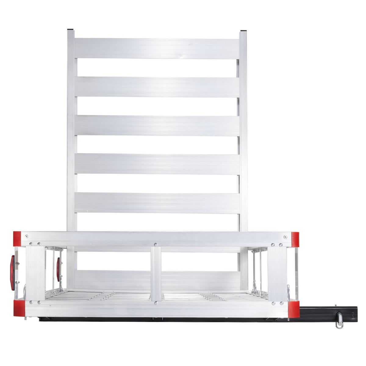 Hitch Cargo Carrier Aluminum 500 lb with Folding Ramp, 2 in Receiver
