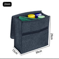 Felt Car Trunk Storage Box – Collapsible Organizer Bin