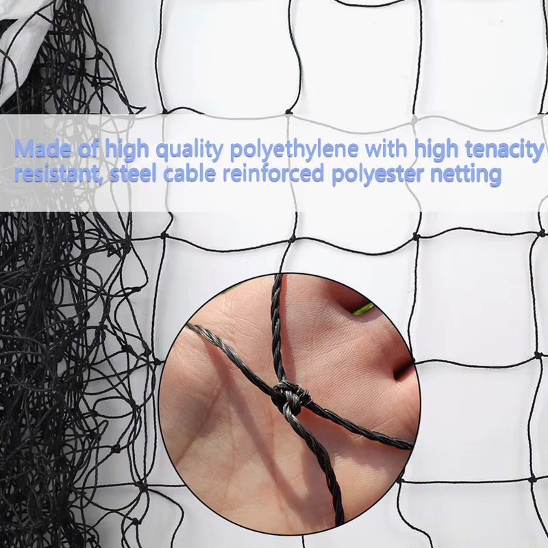 Regulation Volleyball Net 31 Ft With Cable Rope – image 5
