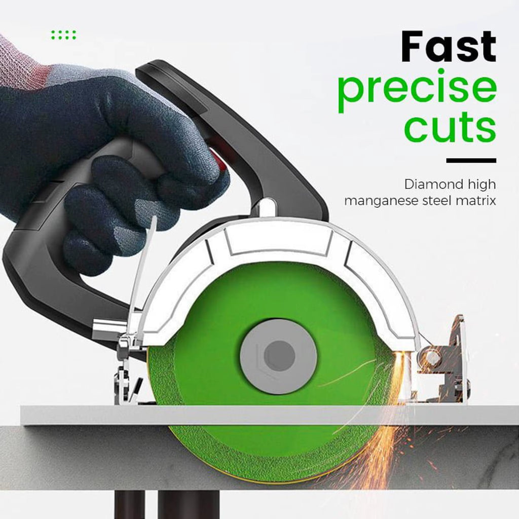 Diamond Glass Cutting Disc 100Mm - Saw Blade for Tile, Marble, Ceramic & Glass Bottles