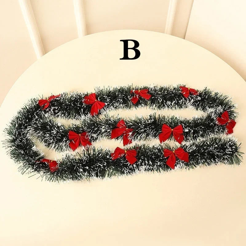 Christmas Ribbon Garland - 2 m Decorative Tree Ribbon – image 10