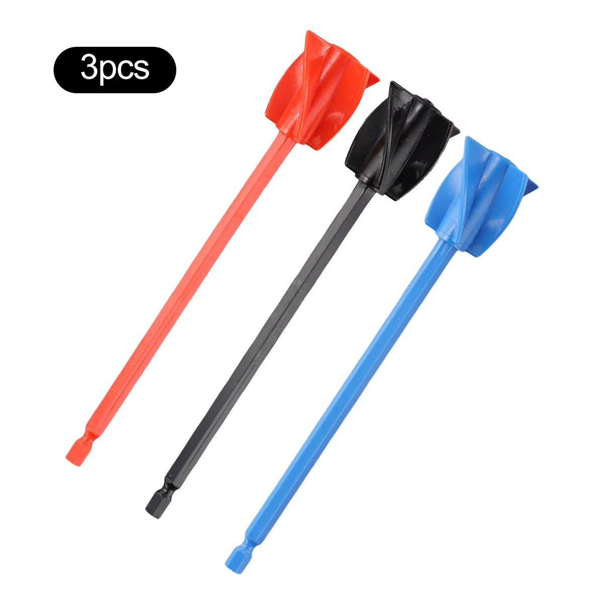 Paint Mixer Drill Attachment 3 Pack – Epoxy & Resin Paddles – image 3