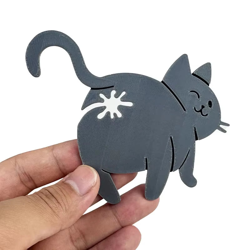 Cat Butt Bag Clips 2 Pack - Novelty Snack Bag Sealing Clips – image 5