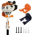 Wall-Mounted Trimmer & Power Tool Storage Rack