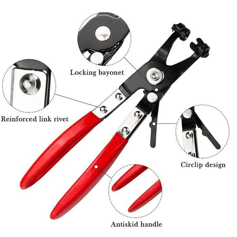 Hose Clamp Pliers – Flexible Cable Type Auto Hose Clamp Tool – image 4