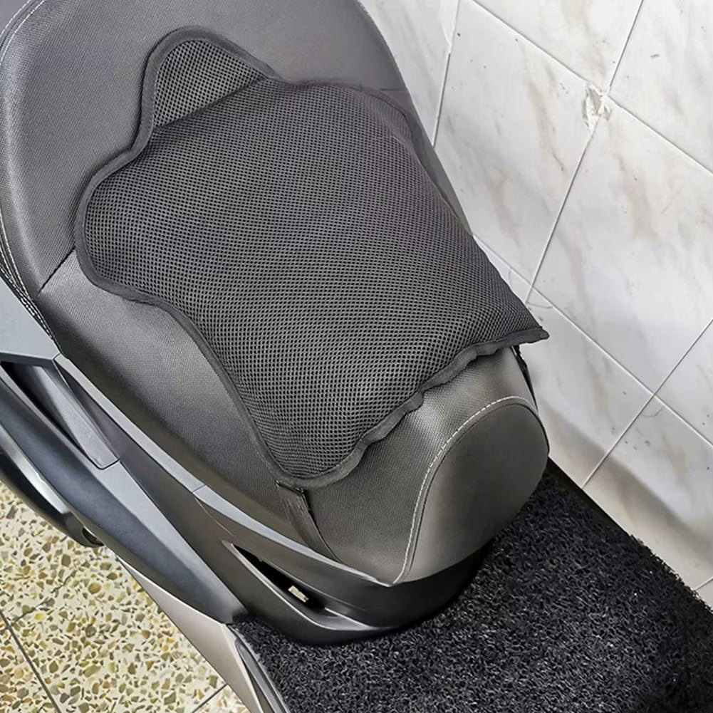 Motorcycle Gel Seat Cushion with Breathable Mesh and Anti-Slip Base – image 3