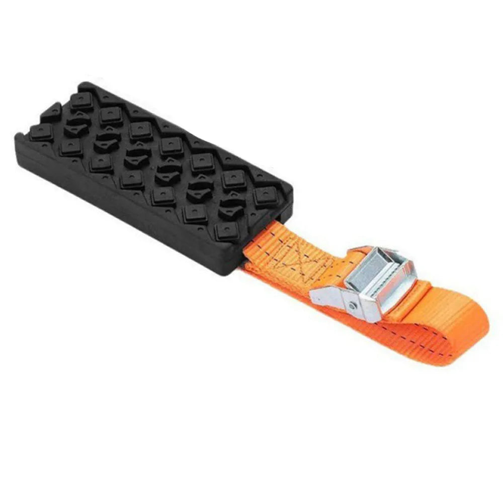 Tire Traction Cleat - Strap-On Snow and Mud Recovery Grip