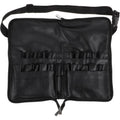 Makeup Brush Bag – PU Leather Brush Organizer with Belt Strap
