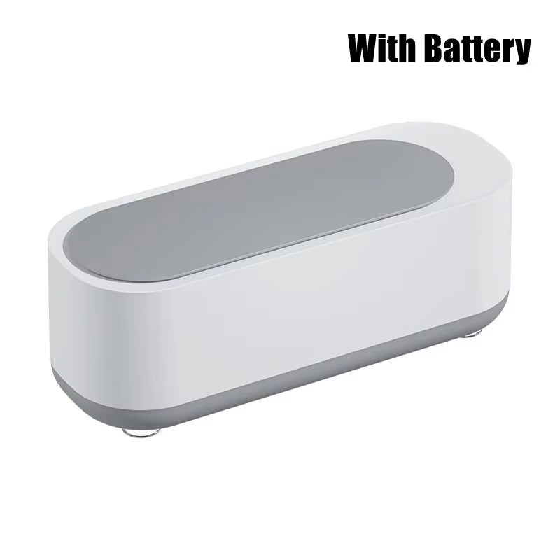 Ultrasonic Jewelry Cleaner - 45Khz Cleaning Machine for Glasses, Rings & Watches